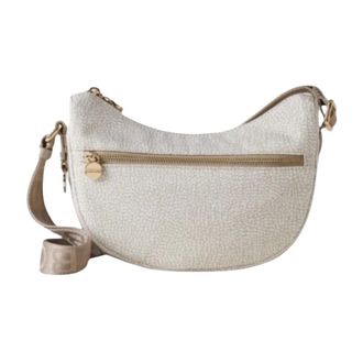Borbonese Cross Body Bags, female, White, Size: ONE SIZE Shoulder Bag