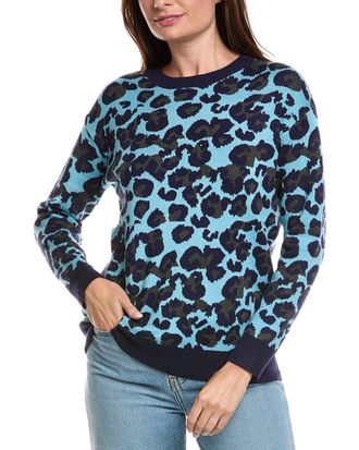 Metric Knits Animal Print Sweater