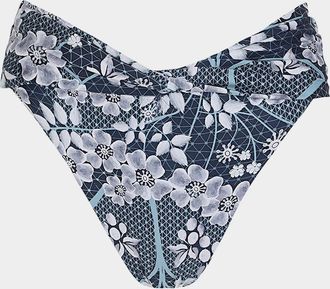 Agua Bendita Lily Glazia Embellished Bikini Bottom
