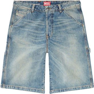 Diesel D-Livery denim shorts - men - Recycled Cotton/Cotton - 33 - Blue
