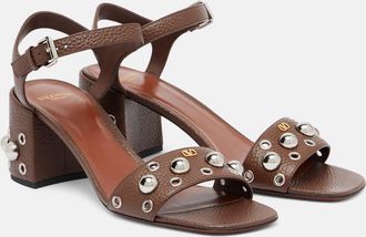 Valentino Garavani Sandali Nellcôte in pelle con borchie