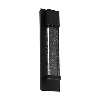 Eglo Eglo - Applique Esterno Moderna Villagrazia Alluminio Nero Led H30cm