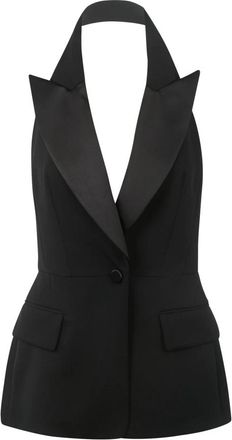 Max Mara Aletta Mouwloze Top - Dames - Tops zonder mouwen - Zwart - S - Tops