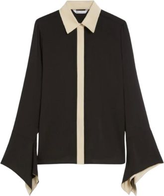 Max Mara Shirts, female, Black, Size: M Pio Shirt