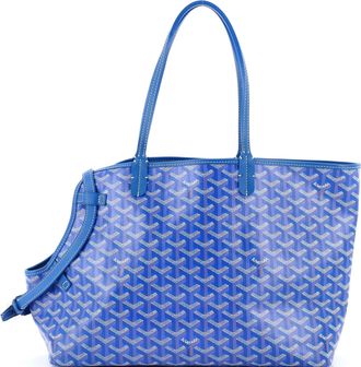 Goyard Chien Gris Pet Carrier Tote Coated Canvas