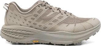 Hoka One One Beige Textured Vibram Sneakers