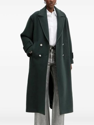 Pinko Camembert double-breasted coat - Green