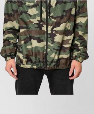 Dolce & Gabbana camouflage hooded parka