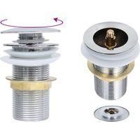 OEM Desag&uuml;e Sin Rebosadero, Cromado, 6,4 X 6,4 X 9,1 Cm - Crezuo
