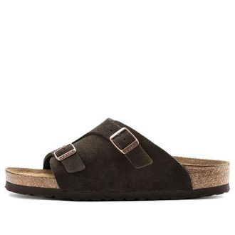 Birkenstock Zrich Soft Footbed Suede Leather Narrow Fit Mocha 1009531
