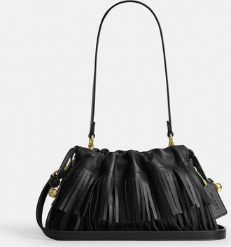 Coach Faye Shoulder Bag With Fringe