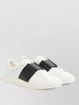 Valentino Garavani royco sneakers stripe detail rubber sole