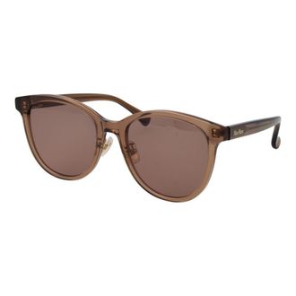 Max Mara Brown Acetate Womens Sunglasses