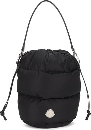 Moncler Womens Bucket Bag Caradoc Black Polyamide