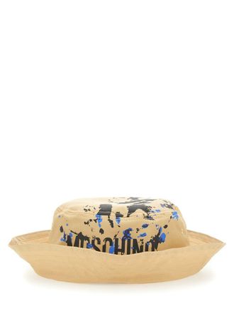 Moschino Bucket Hat With Logo