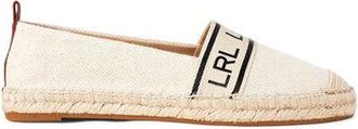 Ralph Lauren CAYLEE TWO-TONE CANVAS ESPADRILLE