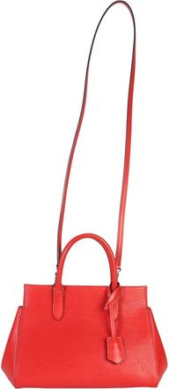 Louis Vuitton Red Leather Coquelicot Epi Marly Bb (Authentic Pre-Loved)