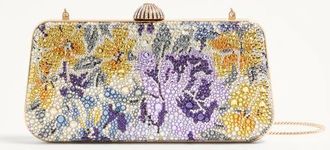 Valentino Garavani Minaudiere Valentino Garavani Carry Secrets con strass motivo Flowerism Donna MULTICOLOR/CRYSTAL UNI