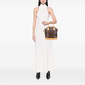 Louis Vuitton Pre-owned Womens Lockit Handbag Monogram - Brown Textile - One Size