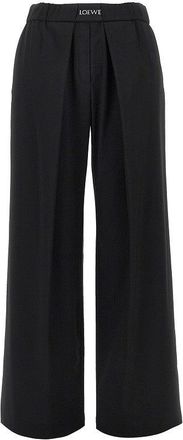 Loewe Wool pants with elasticated waist Woman XS