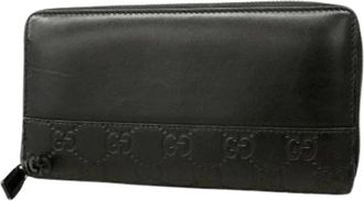 Gucci Pre-owned Portafoglio lungo (bi-fold) - - Pre-owned - Donna - Nero - ONE SIZE