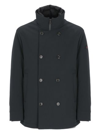 Peuterey Blue Militao Double-Breasted Down Jacket