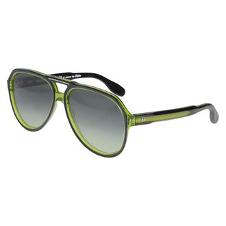K&agrave;dor Sunglasses, unisex, Green, Size: 58 MM Big Pilot Sunglasses