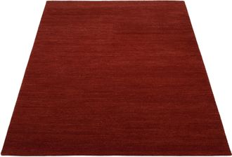 Oci Die Teppichmarke Teppich »HIMALI UNI« rechteckig 5 mm Höhe handgeknüpft, hochwertige Wolle, fusswarm, Wohnzimmer