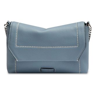 Lancel Shoulder Bags, female, Blue, Size: ONE SIZE Sac Rabat S Ninon Soft