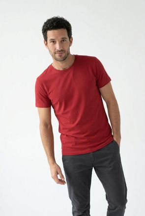 Icepeak T-Shirt ICEPEAK ISLESBORO, Herren, Gr. XXL, cranberry, Obermaterial: 100% Baumwolle, Shirts T-Shirt, sportlicher Stil, f&uuml;r sportliche Aktivit&auml;ten und 