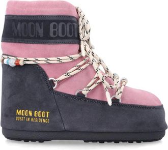 Moon Boot Icon Low Beaded Suede Boot - Heren - Winterlaarzen - Veelkleurig - 36 EU - Leer - Schoenen