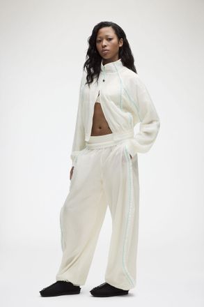 Ganni x lululemon Ruffle-Trim Textured MR Pants - Size M Coconut Ivory