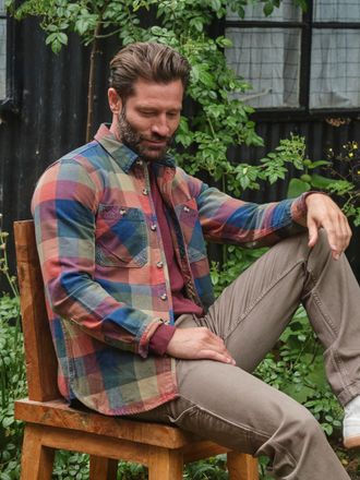 Fat Face FatFace Rye Multi Long Sleeve Buffalo Check Shirt