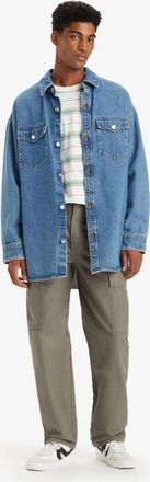 Levi's XX Cargo Pants Mens Smokey Olive Straight Leg Relaxed Fit JAX1815