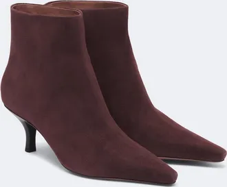PARIS TEXAS Rose suede ankle boots