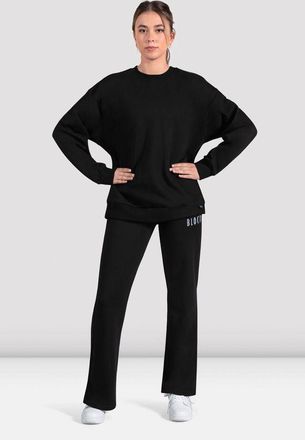 Bloch Adult Off-Duty Crew Sweatshirt, Light Blue