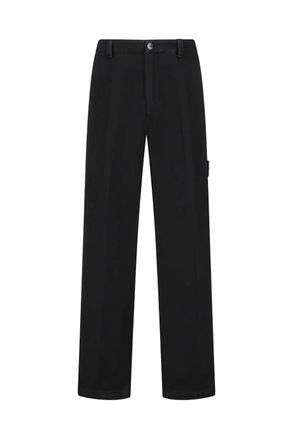 Stone Island S0184 COMPASS TROUSERS Size: 34, colour: BLACK