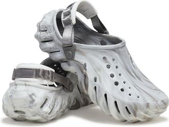 Crocs Echo Clog Shoes Moonlight/Multi : Mens 12 - Womens 14 Medium, EVA/Textile