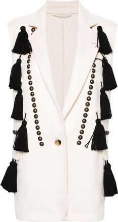 Max Mara Studded Wool Vest