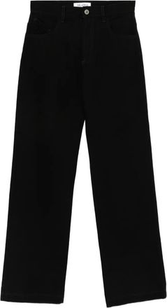 The Attico Jeans dritti - Nero