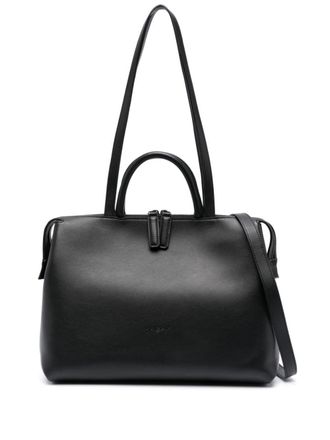 Mars&egrave;ll medium 4 Dritta leather tote bag - Black
