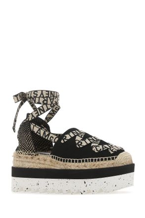 Stella McCartney Womens Gaia Organic Canvas W- Logo Ribbon 1073 Fabric-Sole:rubber Sandali Fabric/sole:rubber Sandal