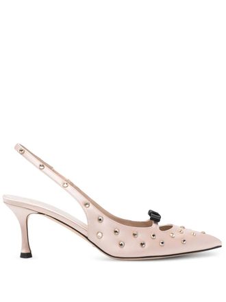 N°21 Pumps a punta con cinturino posteriore - C001