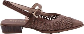 Hispanitas Trundholm Slingback - Dames - Ballerinas - Bruin - 37 EU - Schoenen