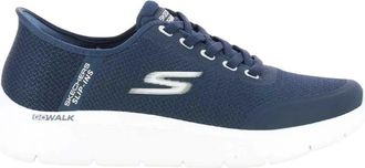 Skechers GO Walk Flex - Netro - Heren - Sneakers - Blauw - 43 EU - Schoenen