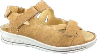 Durea Platte sandalen voor vrouwen - Dames - Sandalen - Bruin - 40 EU - Schoenen