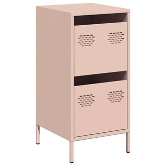 Berkfield Home Sideboard Pink 35x39x73.5 cm Cold-rolled Steel