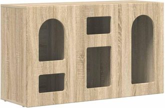 vidaXL Sideboard Sonoma Oak 100 x 35 x 59 cm Engineered Wood vidaXL
