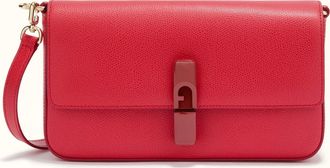 Furla Iride Borsa A Tracolla S Ruby Rosso Pelle Stampata Donna