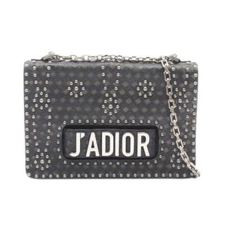 Dior Pre-owned Cross Body Bags, female, Black, Size: ONE SIZE Pre-owned Jadior Leather 2way Shoulder Bag